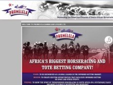 Скриншот сайта Phumelela