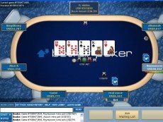 Скриншот покерной игры от Betfair