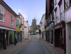 Улица в Диссе