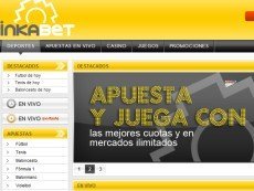 Скриншот сайта Inkabet.pe