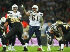 Эпизод матча по американскому футболу