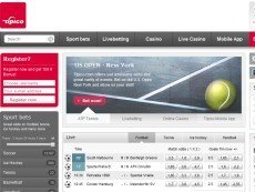 Скриншот сайта Tipico