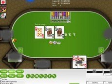 Скриншот покерной игры от Unibet