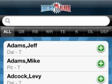 Fantasy Alarm предоставляет своим клиентам разнообразную «живую» спортивную информацию