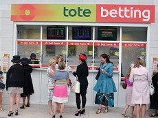 У одного из пунктов приема ставок Tote