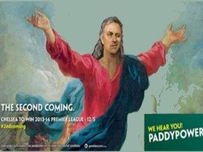 Возвращение Моуринью в «Челси» Paddy Power окрестила вторым пришествием