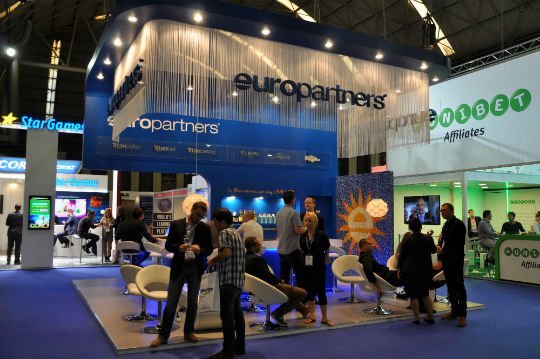 Стенд Europartners (бренд TitanBet) на BAC
