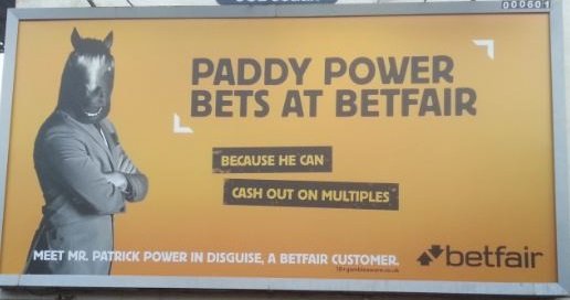 Острота получилась в духе Paddy Power