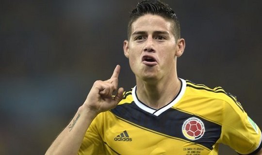 Хамес стал лучшим бомбардиром ЧМ-2014