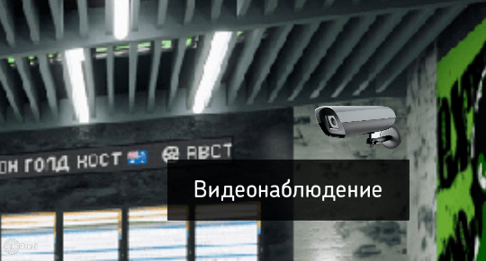 Видеонаблюдение в пункте приема ставок букмекерской компании
