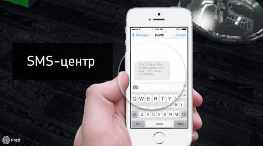 SMS-центр букмекерской компании