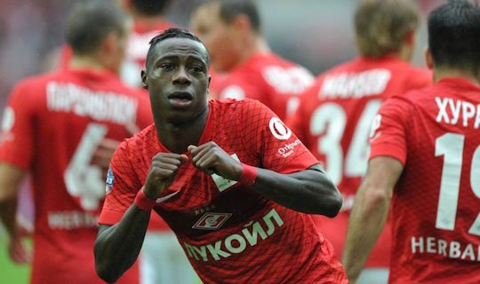 Квинси Промес забил первый гол «Спартака» на новом стадионе