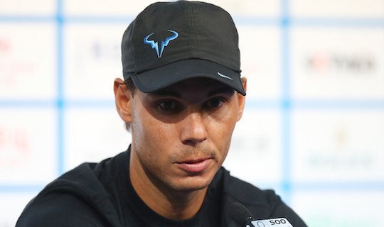 По предварительным данным, Надаль в Китае сыграет