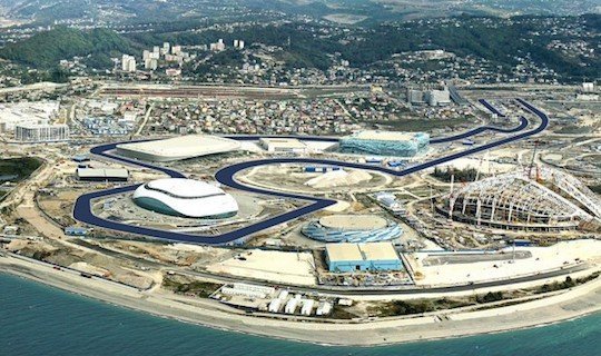 Сочинская трасса выглядит именно так