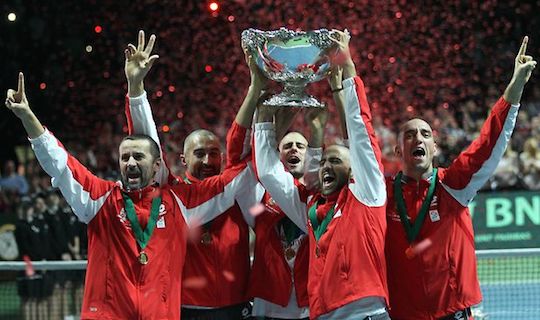 Сборная Сербии уже выигрывала Кубок Дэвиса в 2010 году