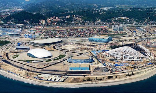 Вот так выглядит трасса первого российского Гран-при