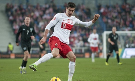 Левандовский отправил четыре мяча в ворота Гибралтара