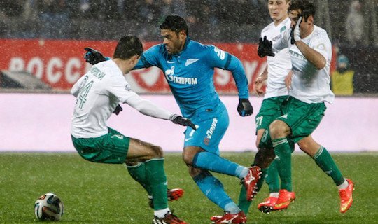 «Зенит» несколько сбавил обороты в российской Премьер-лиге