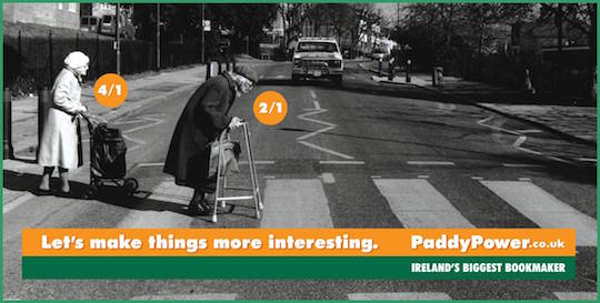 Букмекер еле избежал судебного разбирательства из-за этой рекламы