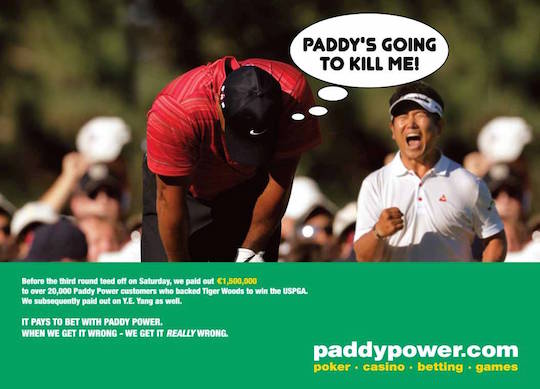 Лучший гольфист планеты подставил букмекера