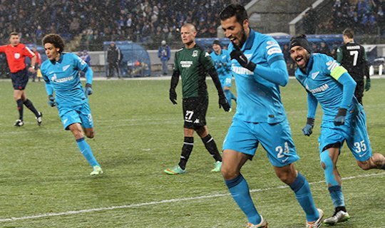 «Зенит» разгромил «Краснодар» (4:0) в предыдущем туре РФПЛ