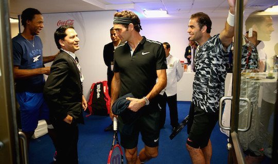 Федерер в Индии подчистил ошибки Сампраса