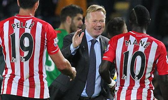 Куман привез в Саутгемптон хорошую игру и хороший результат