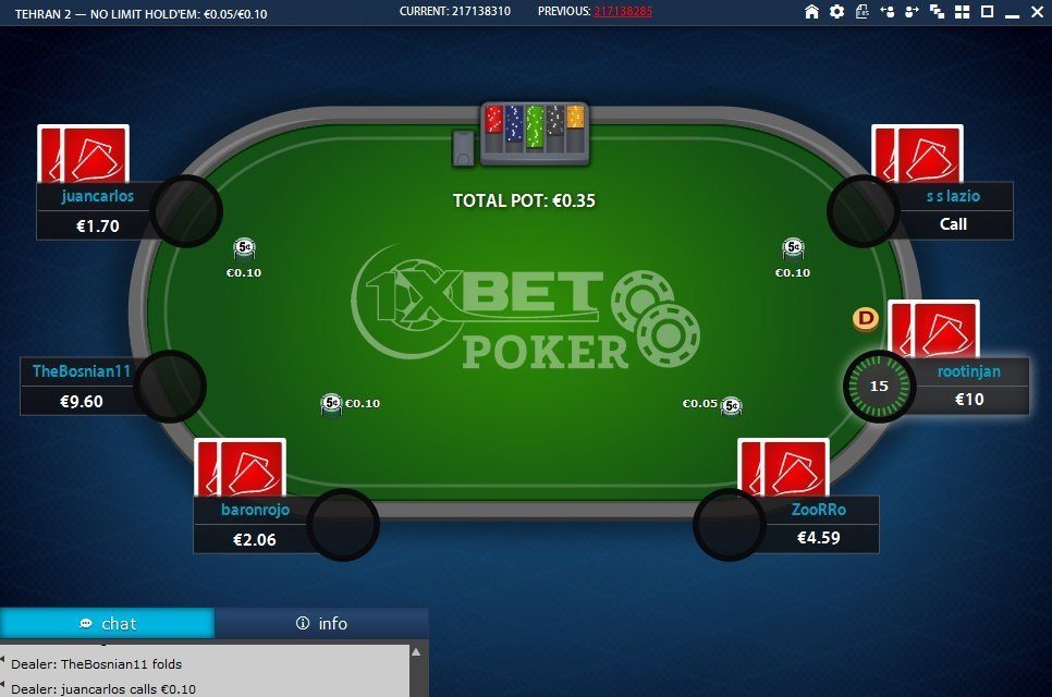 1xbet poker: как найти данное развлечение на сайте конторы?