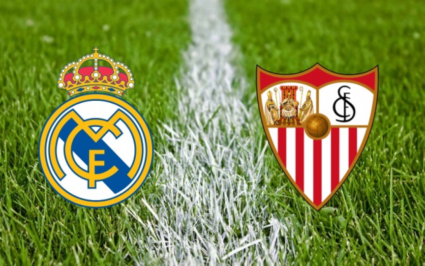 Sevilla vs real Madrid. Sevilla лого.