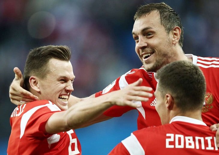 Черышев и Дзюба на ЧМ-2018