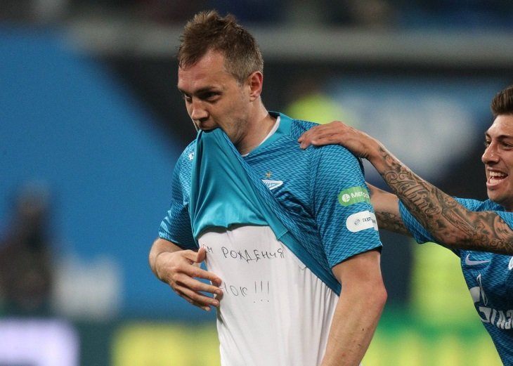 Артем Дзюба посвятил свой гол 6-летнему сыну