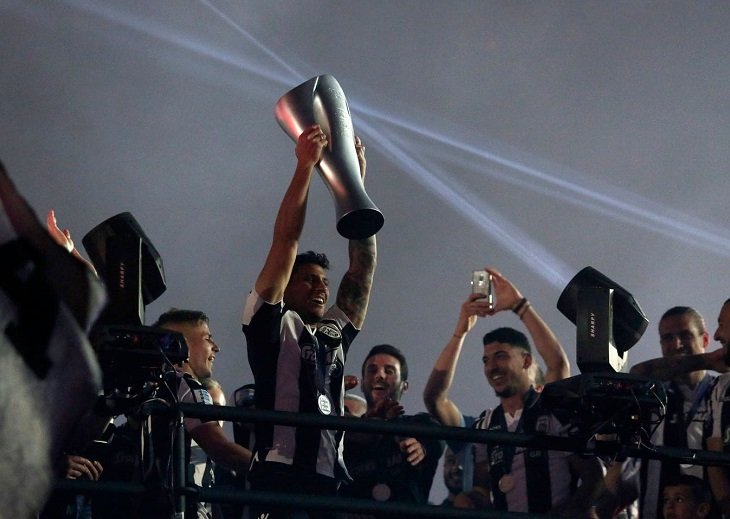 ПАОК впервые выиграл чемпионат Греции