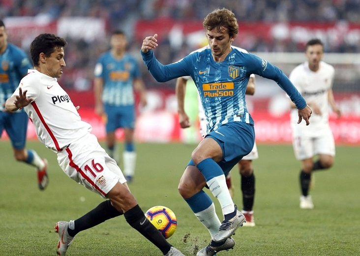 Антуан Гризманн забил 133 гола в 256 матчах за «Атлетико»