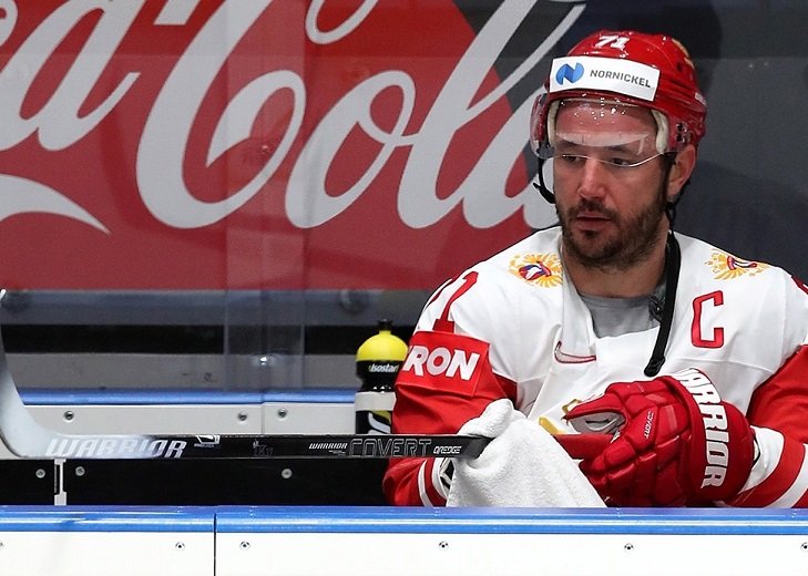 Илья Ковальчук в игре с Латвией отдал 50-ю голевую передачу в сборной России