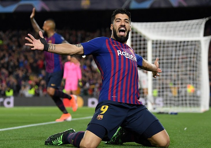 Луис Суарес бурно радовался голу в ворота своей бывшей команды