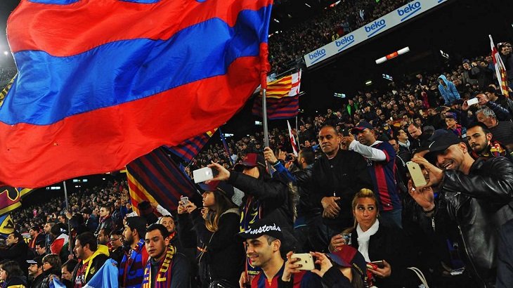 Болельщики "Барселоны"