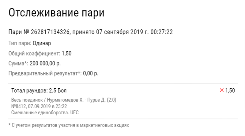 Беттеры проиграли крупные суммы из-за особенности ставок на бои