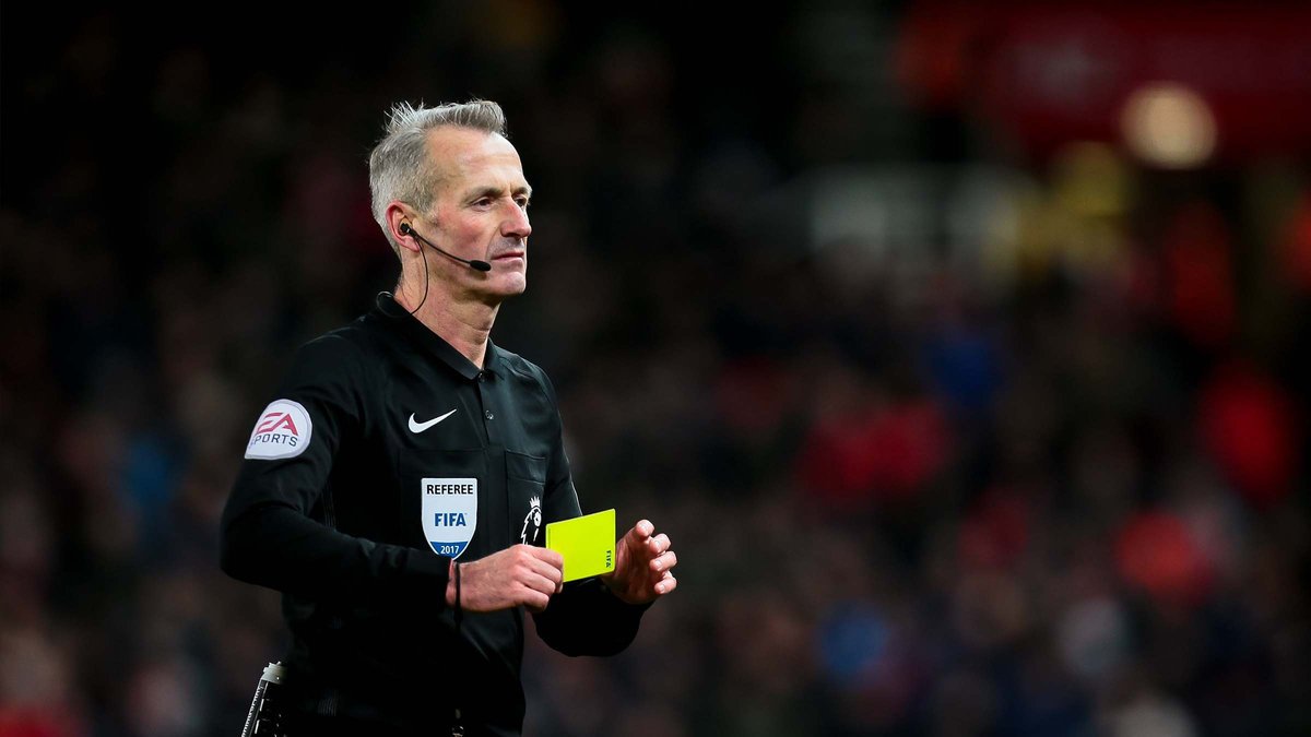 Referee Martin Atkinson