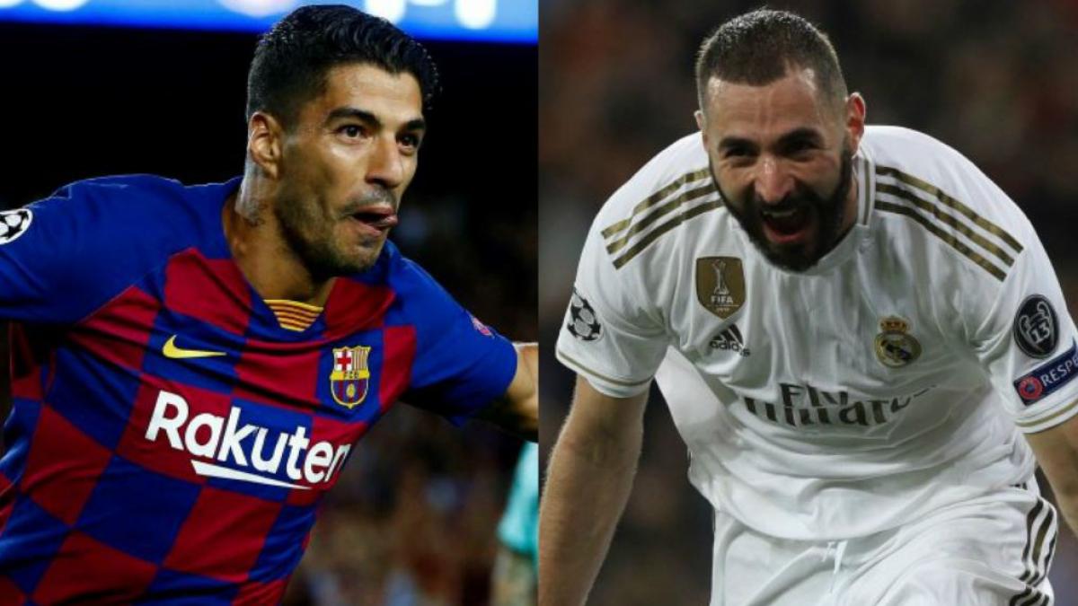 Главная дуэль вечера - Суарес против Бензема