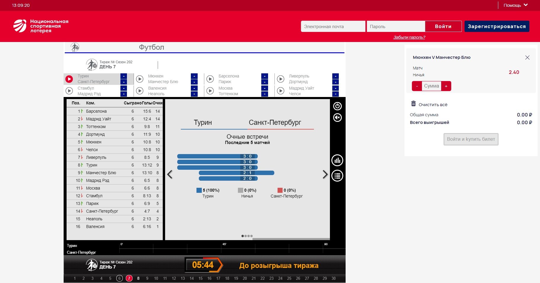 Национальная спортивная лотерея