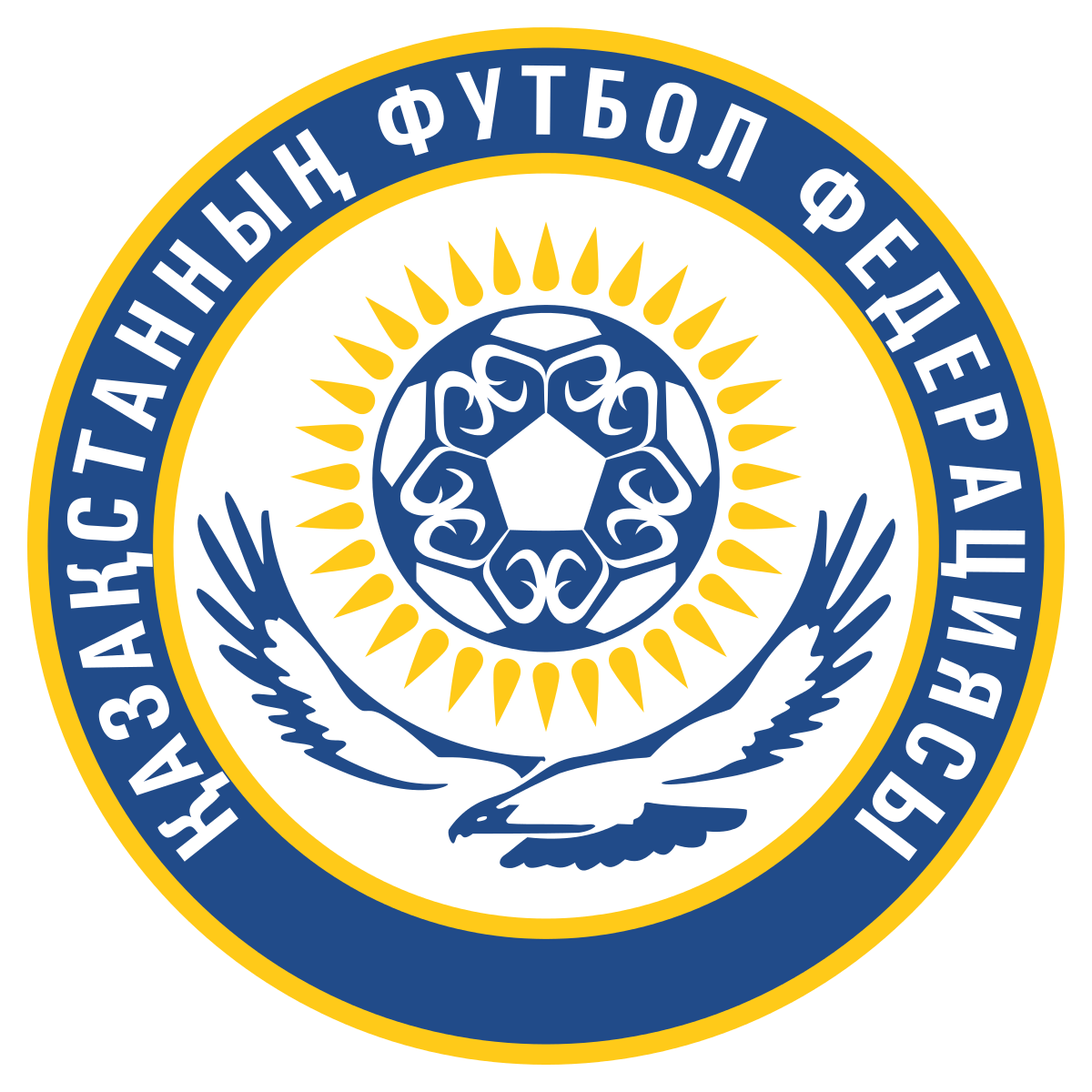 Пфлк. Сборная Казахстана по футболу эмблема. Казахстан футбол лого. Kazakhstan Football Federation лого. Герб сборной Казахстана по футболу.