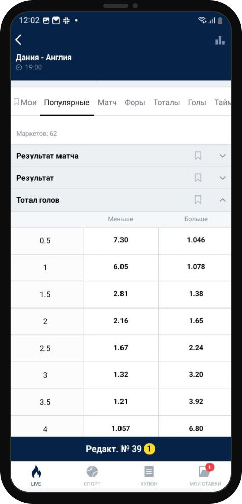 Личный опыт редактирования ставок в БК Марафон - 5