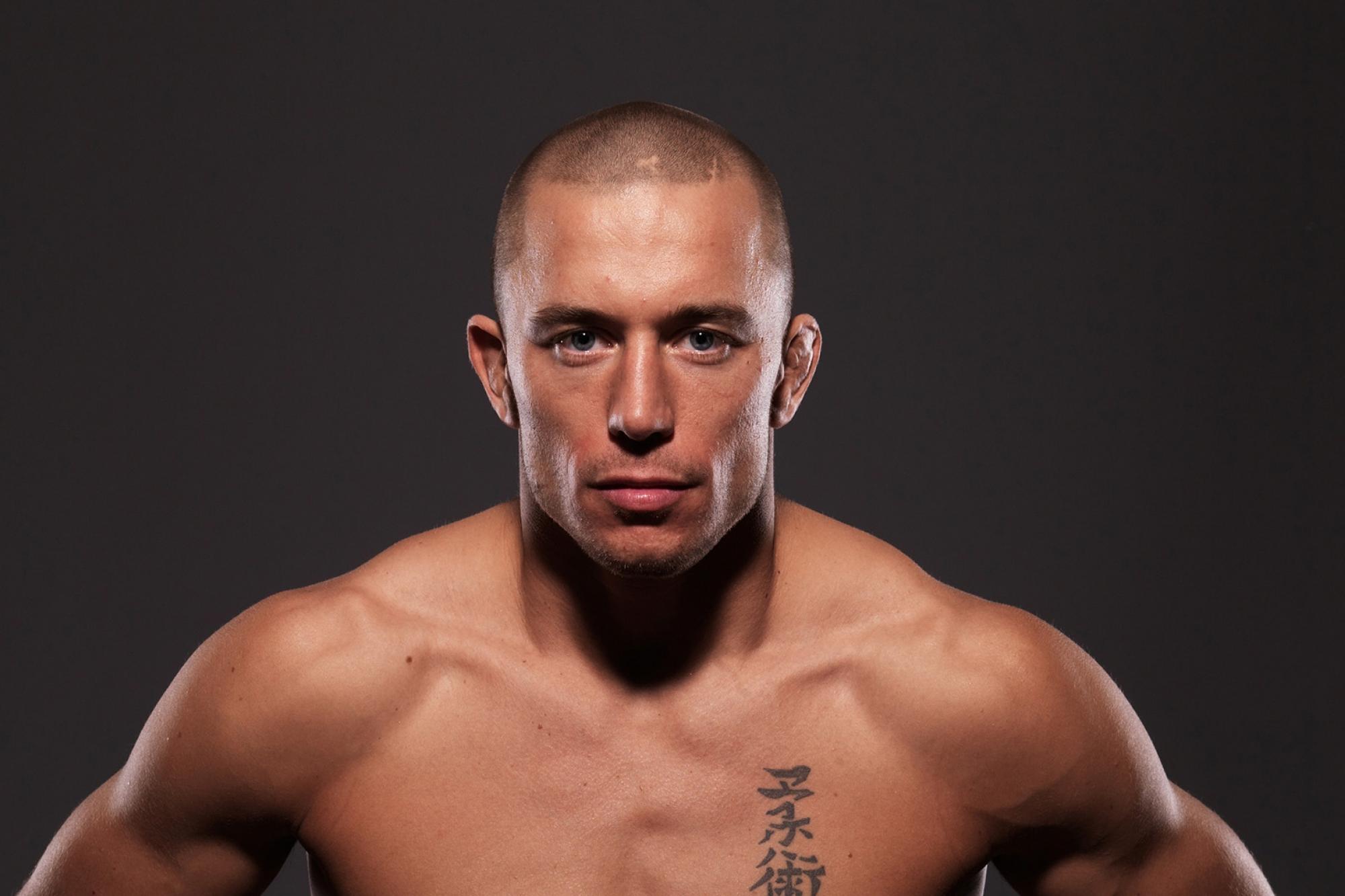 George St Pierre in UFC 266