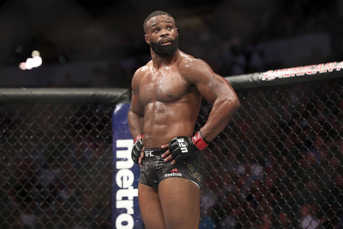 Dana White responds to Jake Paul boxing match: “Tyron Woodley doesn’t look like the Tyron Woodley of the past”