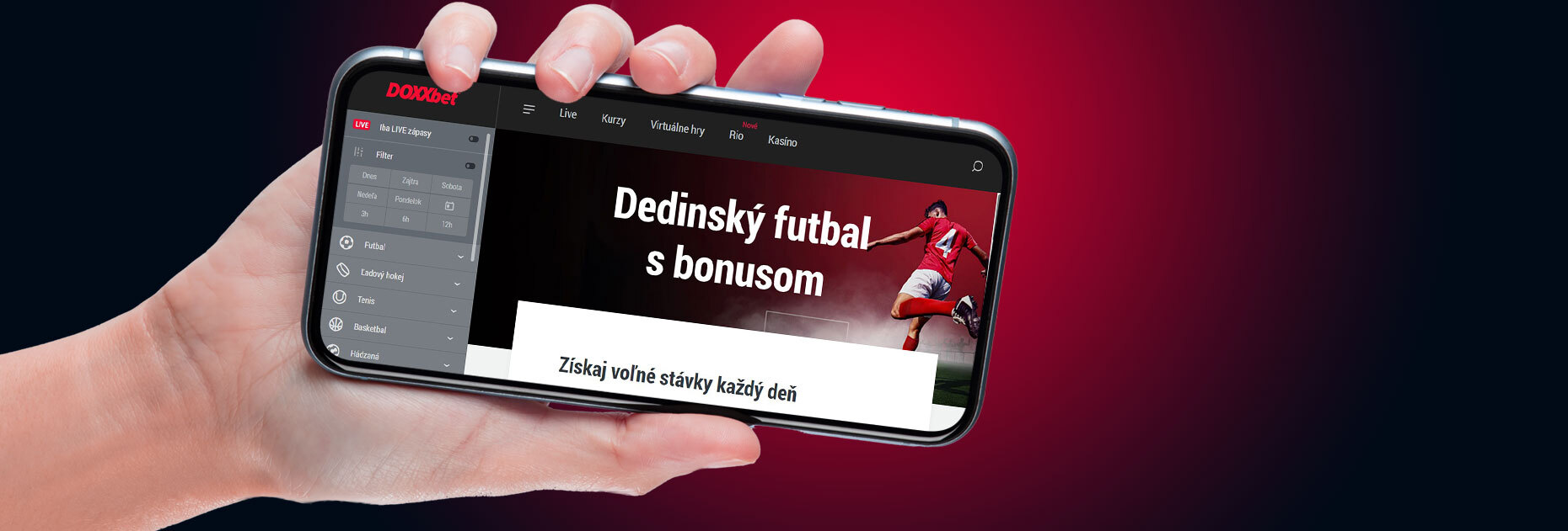 Бесплатная ставка € 3 на футбол от БК Doxxbet