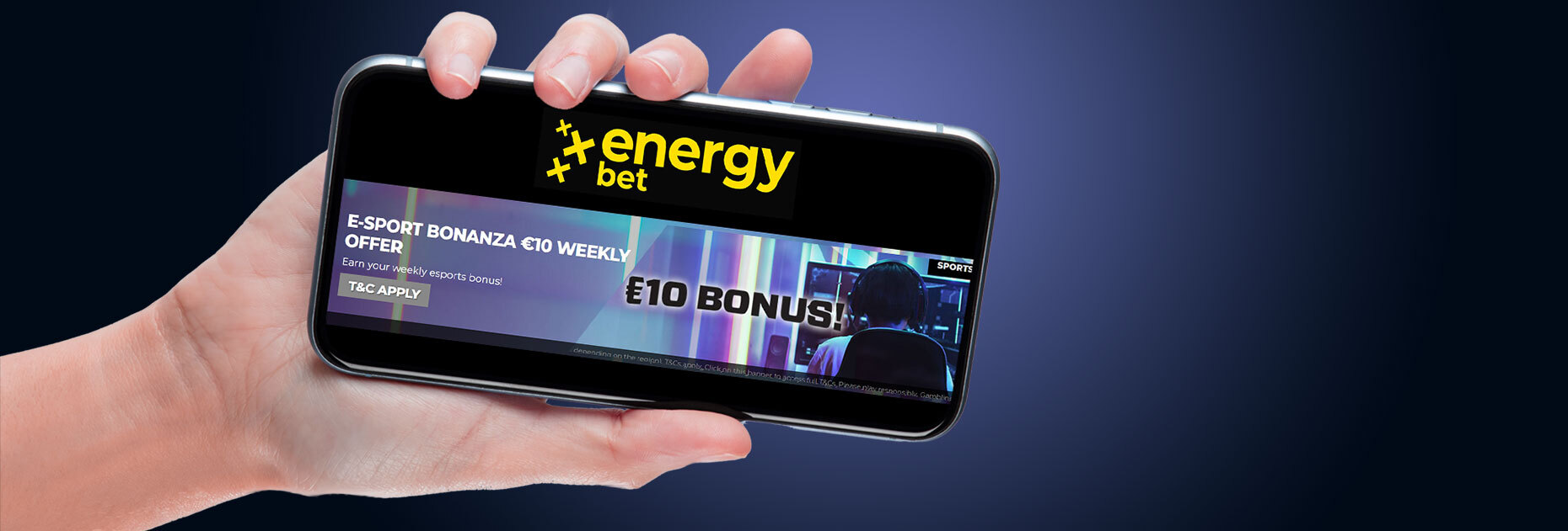 Бонус €10 на киберспорт от БК EnergyBet