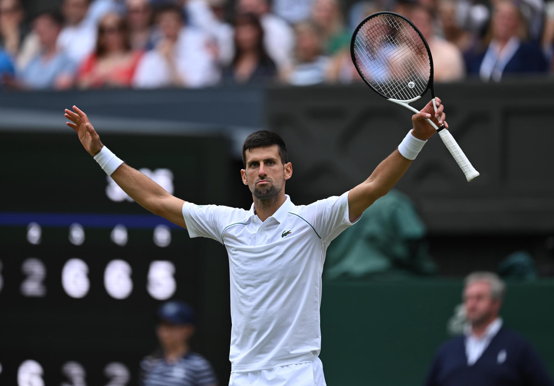 Novak Djokovic Jannik Sinner Wimbledon