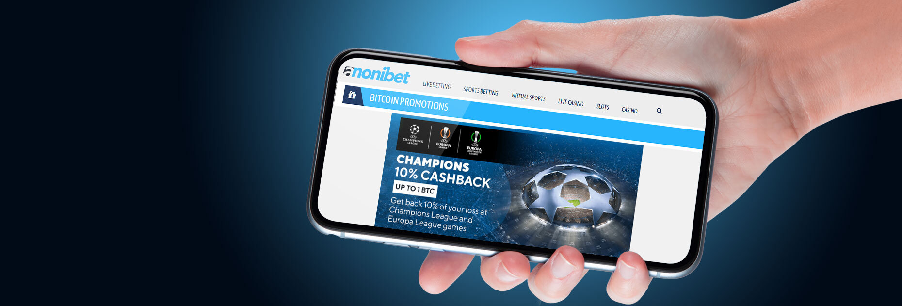 Кэшбэк 10% по ставкам на еврокубки от БК Anonibet