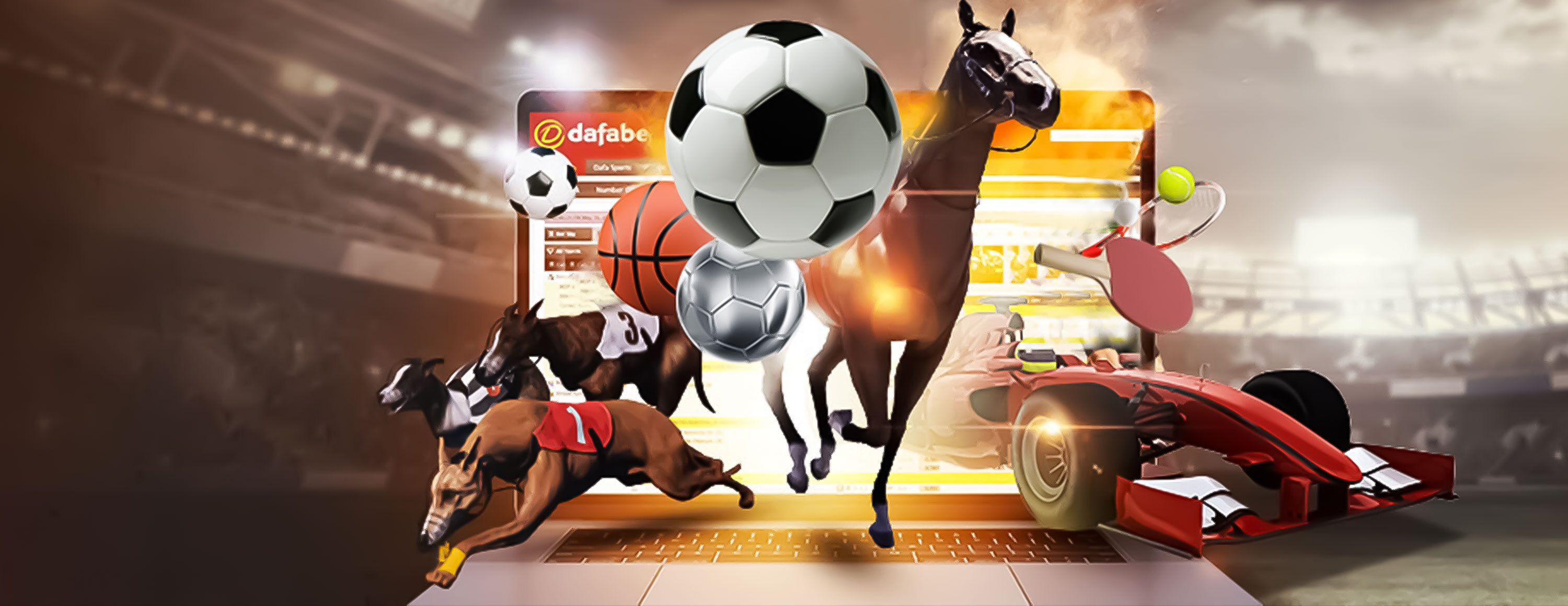 Ребейт бонус 1,2% за ставки на виртуальный спорт от БК Dafabet