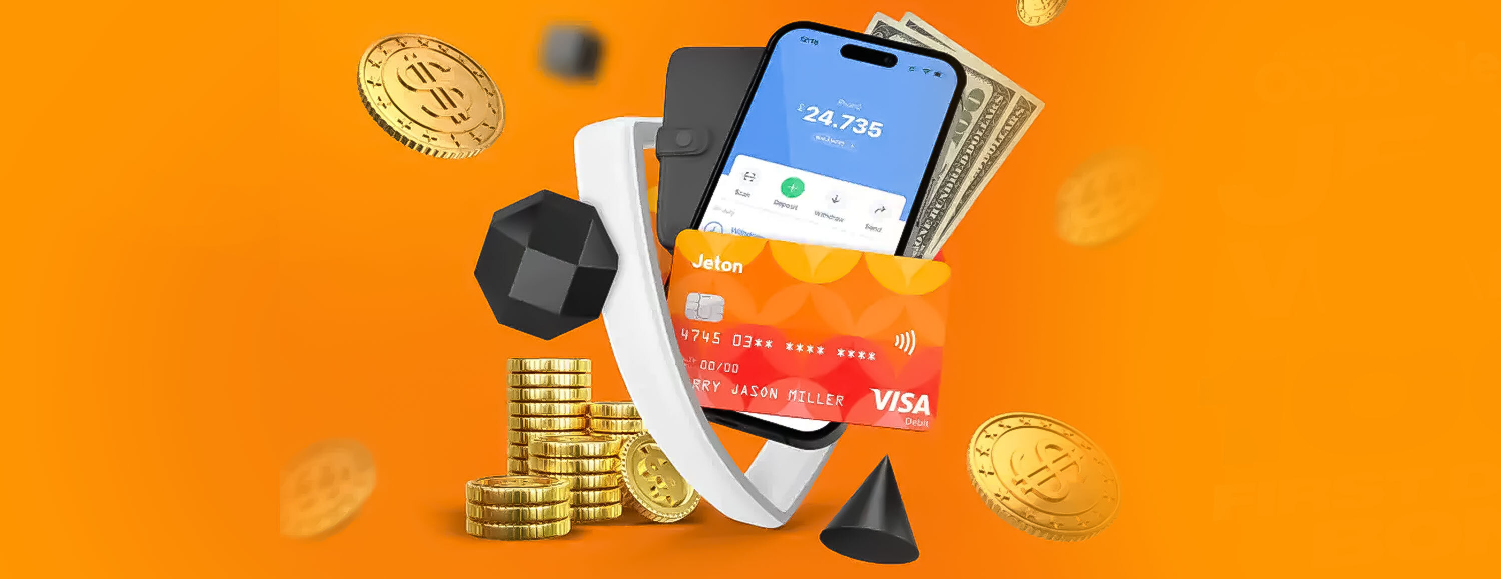 100% бонус на первый депозит через Jeton от БК Vodds